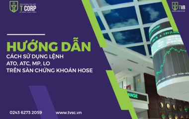 HƯỚNG DẪN CÁCH SỬ DỤNG LỆNH ATO, ATC, MP, LO TRÊN SÀN CHỨNG KHOÁN HOSE